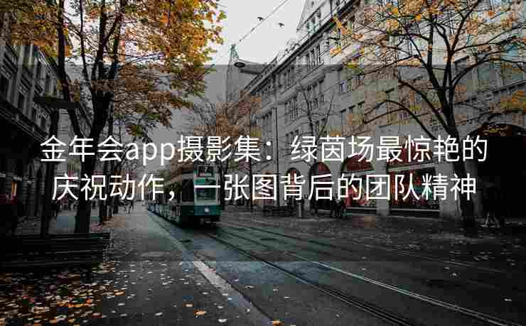 金年会app摄影集：绿茵场最惊艳的庆祝动作，一张图背后的团队精神